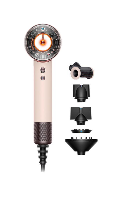Asciugacapelli Dyson Supersonic Nural™ – Capelli lisci (Rosa cipria/Oro rosa)