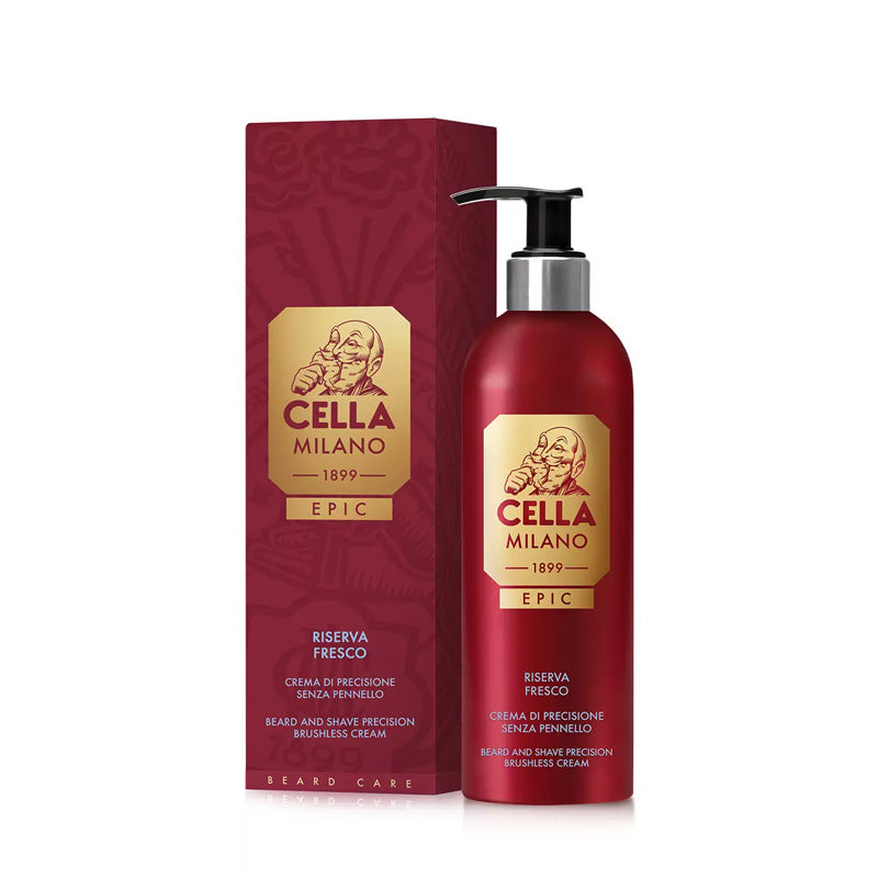 Cella Epic Crema di Precisione Senza Pennello Riserva Fresco 175ml