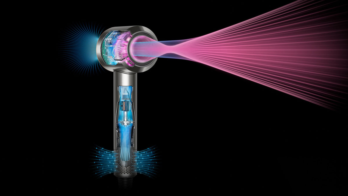 Asciugacapelli Dyson Supersonic™ – Capelli lisci (Blu di prussia/Rame