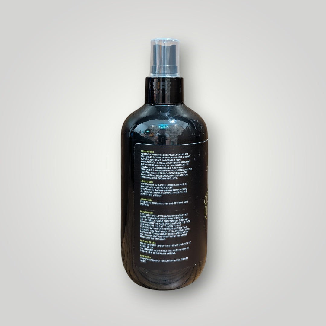 Kiss Me Darlin' Roma Sea Salt Spray for hair, 250ml bottle, creates textured beach waves with a matte finish.